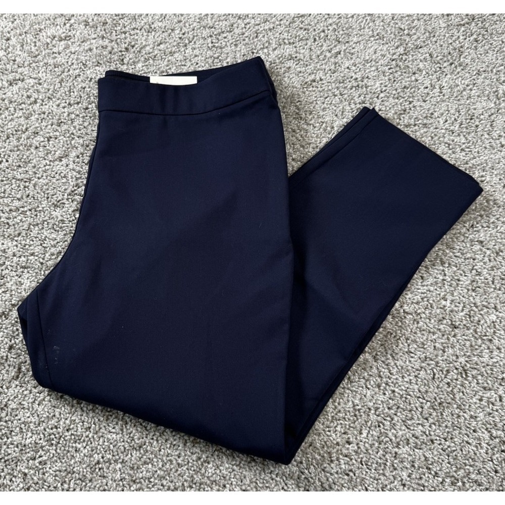 NEW A New Day Skinny Fit High Rise Stretch Fitted Hip & Thigh Navy‎ Pants 16 Reg